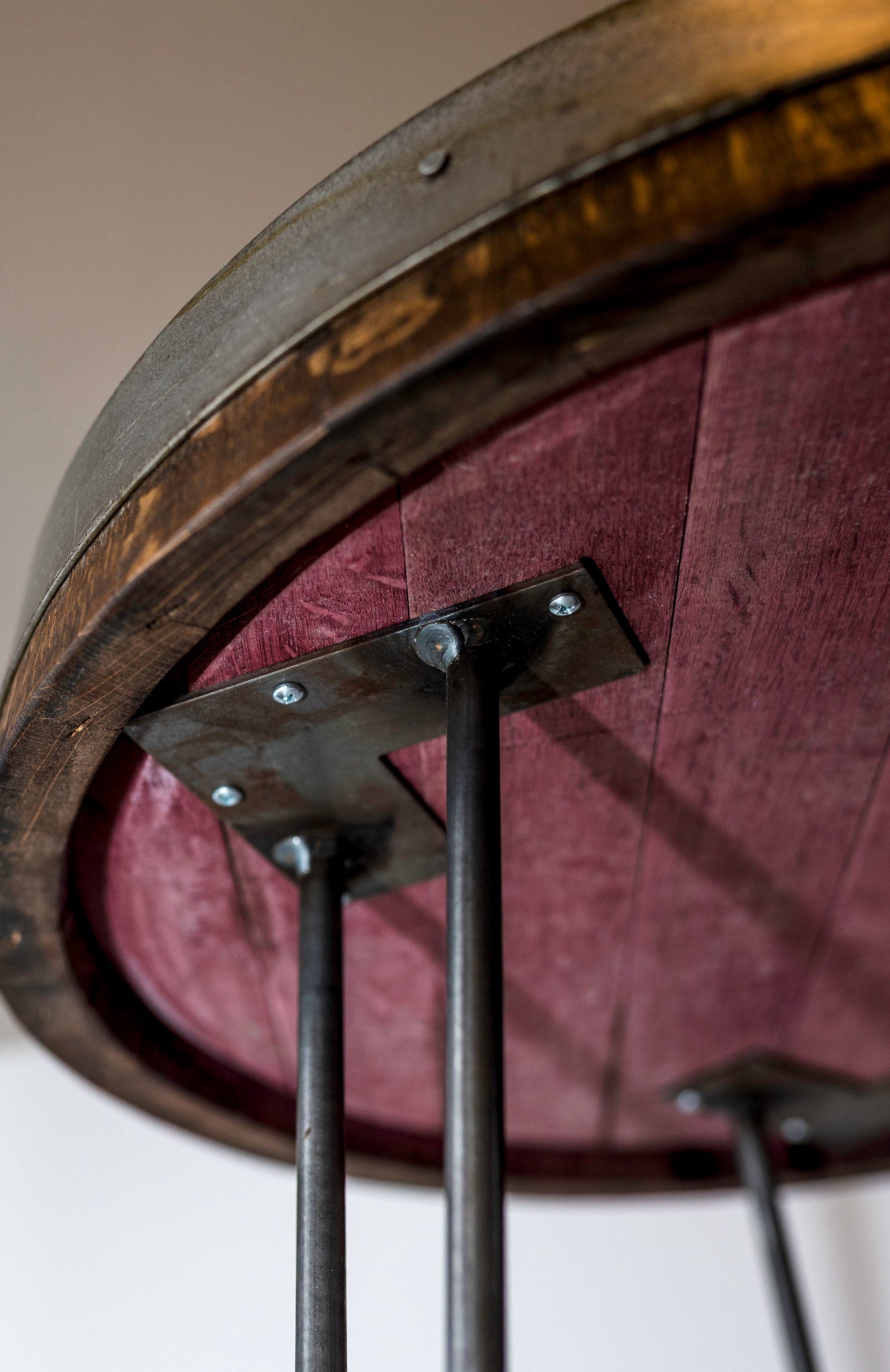 Authentic Wine Head Table with 18″ Legs