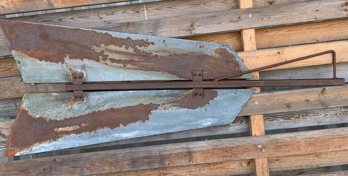 Rustic Windmill Tail Wall Art
