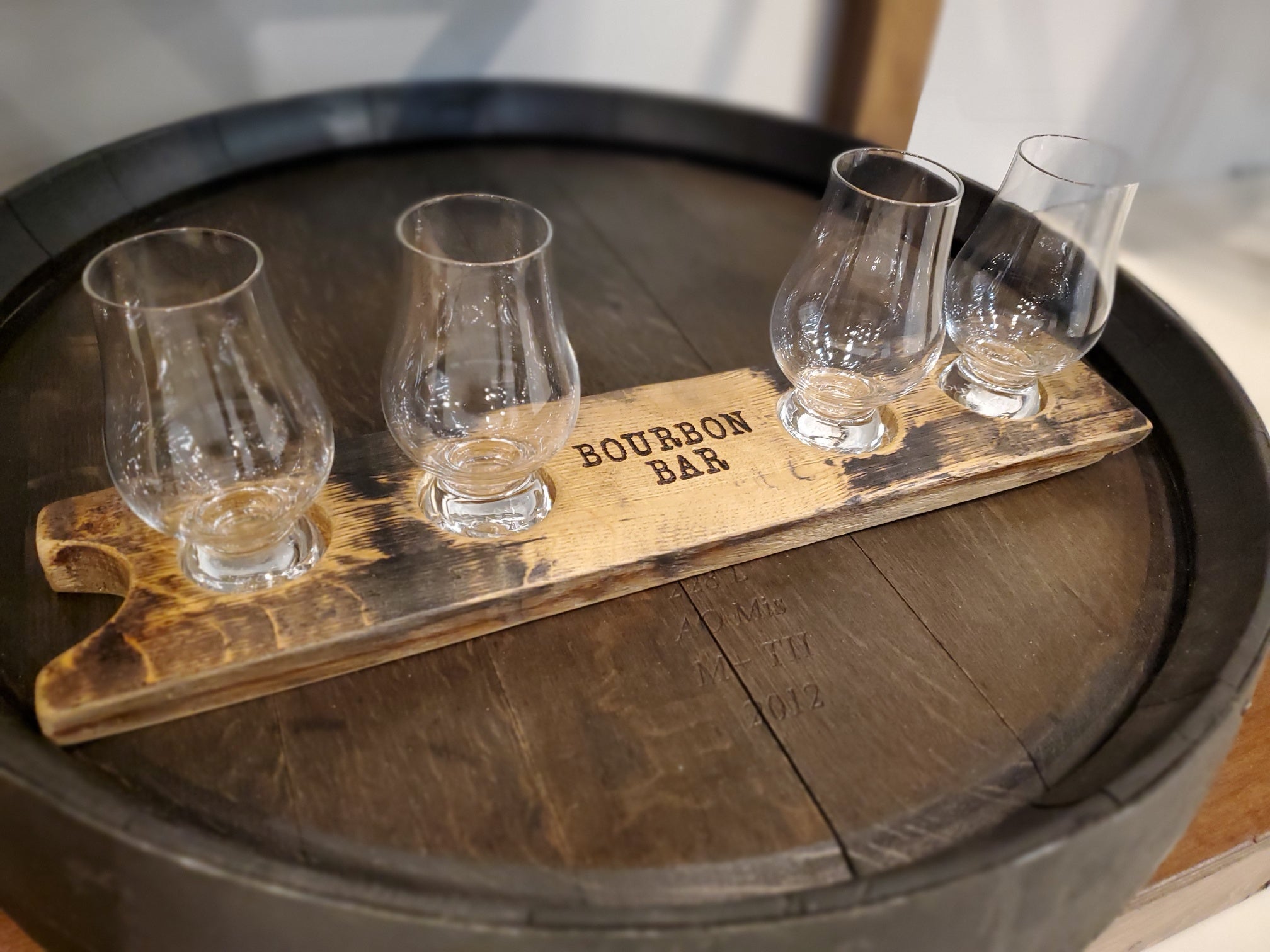 Whiskey Stave Flight
