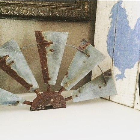 30 Inch Rustic HALF Windmill Head