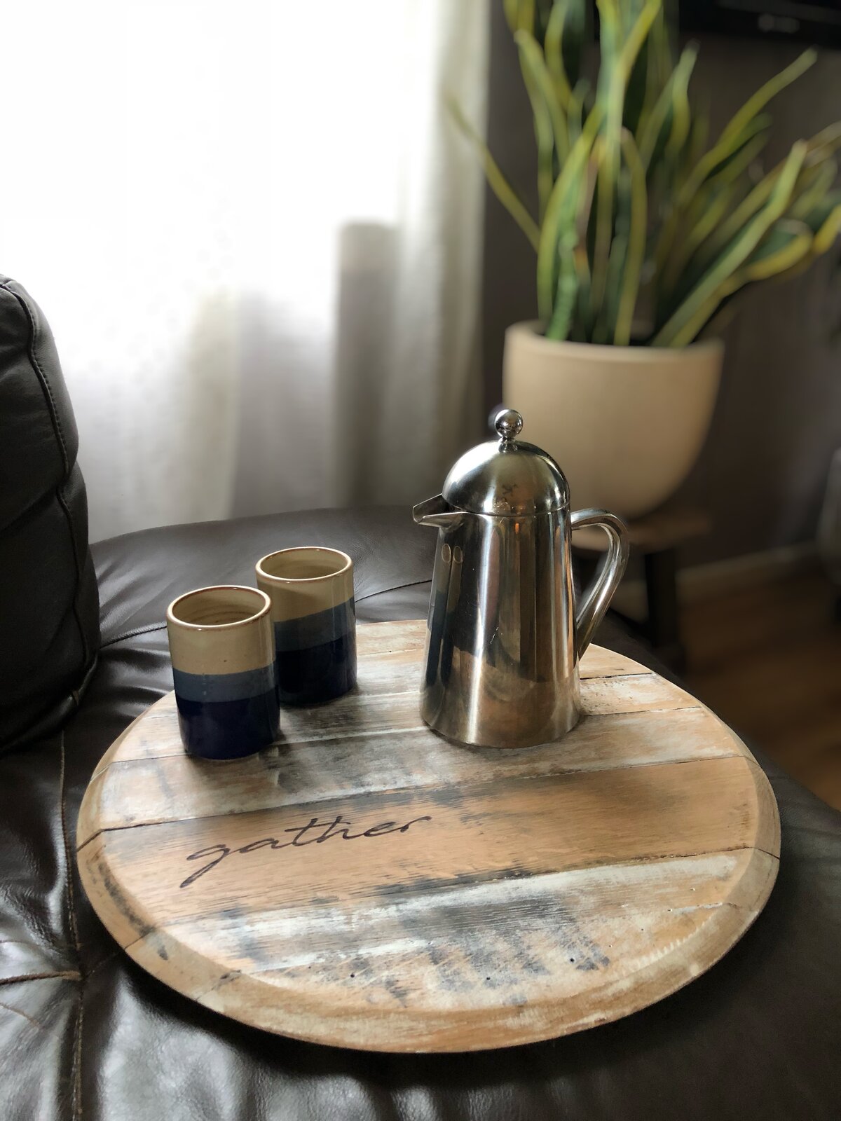 Retired Bourbon Head Lazy Susan